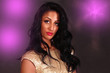 Nightlife girl, lifestyle portrait of a young woman