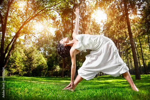 Photo: Yoga in the park Yoga in the park