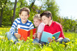 Photo: Outdoor reading Outdoor reading