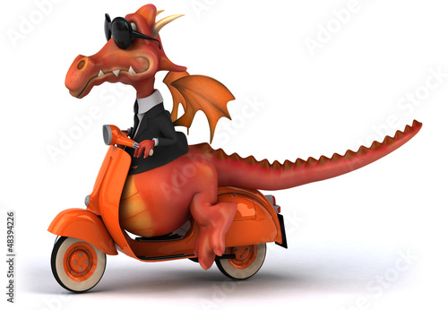Illustration: Fun dragon Fun dragon