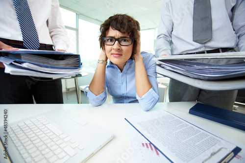 Photo: Too much work Too much work