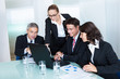 Business team have a meeting