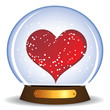Valentine day red Love Hearts