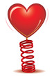 Valentine day red Love Hearts