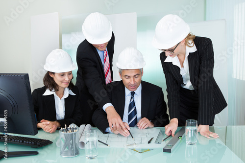 Photo: Meeting of architects or structural engineers Meeting of architects or structural engineers