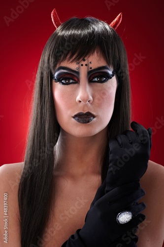 Photo: Devil woman Devil woman