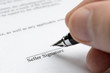 Contract ready to sign