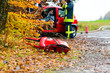 Unfall - Feuerwehr rettet Unfallopfer aus Auto