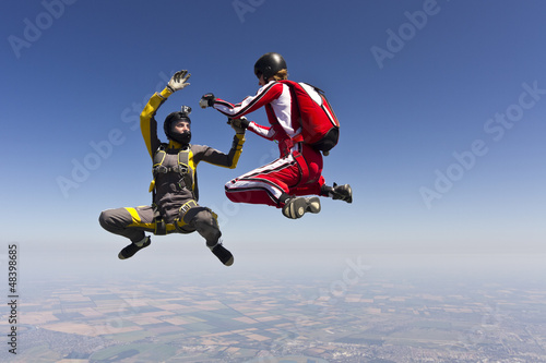 Photo: Skydiving photo. Skydiving photo.