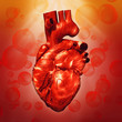 Human Heart. Abstract medical backgrounds for your design