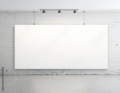 Photo: banner on wall banner on wall