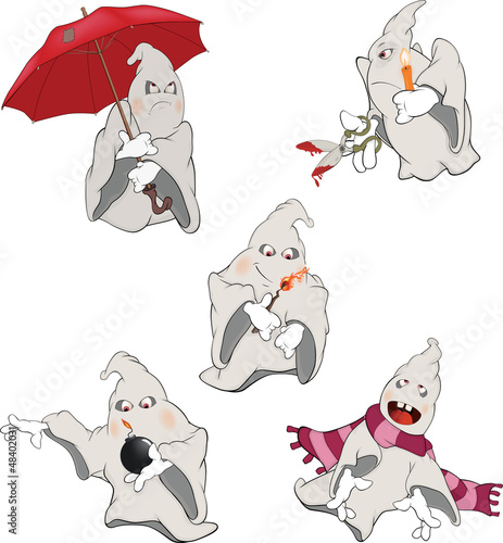 Vector: Spirit Clip Art. Cartoon Spirit Clip Art. Cartoon