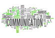 Word Cloud "Communication"