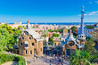 Park Guell in Barcelona, Spain.