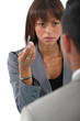 Business people having a disagreement