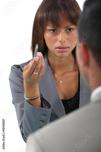 Photo: Business people having a disagreement Business people having a disagreement