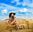 Photo: girl on the beach girl on the beach