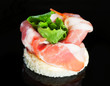 Photo: Canape with salmon Canape with salmon