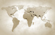 Illustration: World map vintage World map vintage