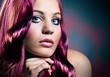 woman with beautiful, colored hair/hairbeauty 28