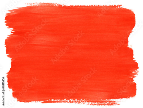 Photo: Abstract orange watercolor background. Abstract orange watercolor background.