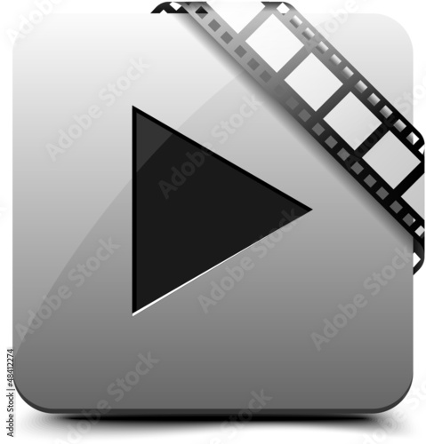 Vector: Watch video button Watch video button