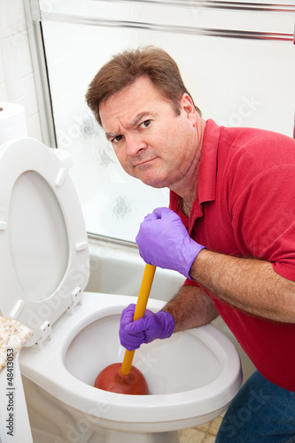 Photo: Unpleasant Plumbing Job Unpleasant Plumbing Job