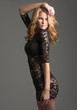 model in lace