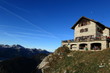 Berghütte in den Alpen