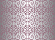 pink & silver vintage wallpaper