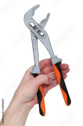 Photo: Tongue and groove pliers Tongue and groove pliers