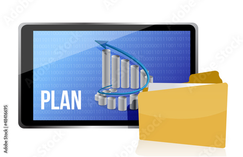 Illustration: Marketing business plan Marketing business plan