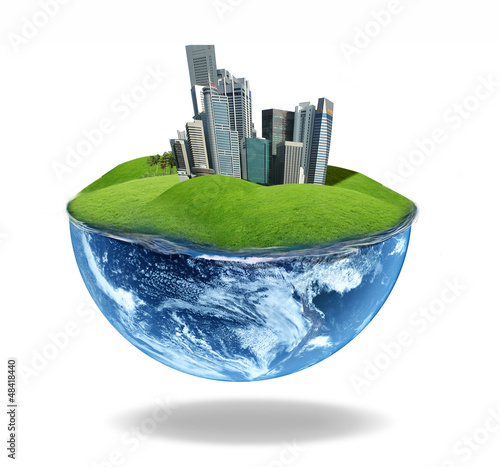 Illustration: green earth green earth