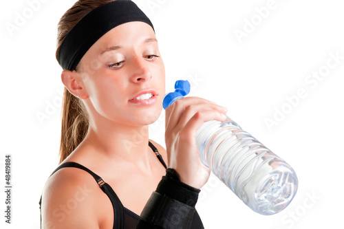 Photo: Woman Drinking Water Woman Drinking Water