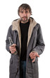 adult man holding bottle