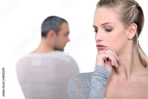 Photo: Couple arguing Couple arguing