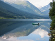 Fjord and mountains Norway