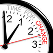 Clock. Time for change