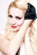 Photo: Portrait blond girl Portrait blond girl
