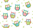 Owl seamless