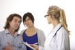 Photo: Doctor and patients Doctor and patients