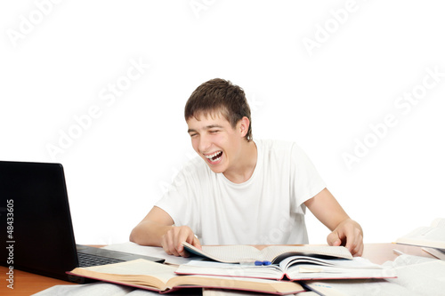Photo: Student Laughing Student Laughing