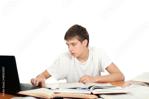 Photo: Student With Laptop Student With Laptop