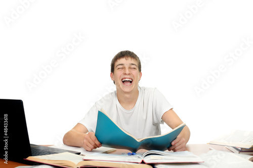 Photo: Student Laughing Student Laughing