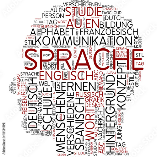 Illustration: Sprache Sprache