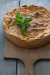 Hackfleischtarte mit frischem Gemüse