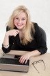 Photo: Attractive twenties caucasian business woman Attractive twenties caucasian business woman