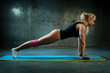 Young sexy fitness woman