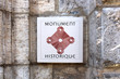 Plaque "Monument historique"