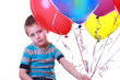 Kind und Luftballons 2